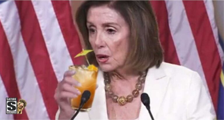 Nancy Pelosi’s Drinking Reaches A New Low