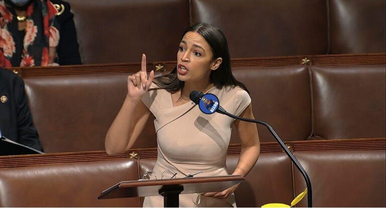 Clueless AOC Says Gun Sales are Driving Up Inflation for Everone Else