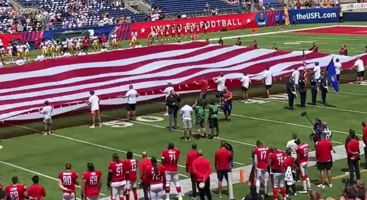 New USFL Will Fire Any Player Who Kneels For The Anthem “On The Spot”