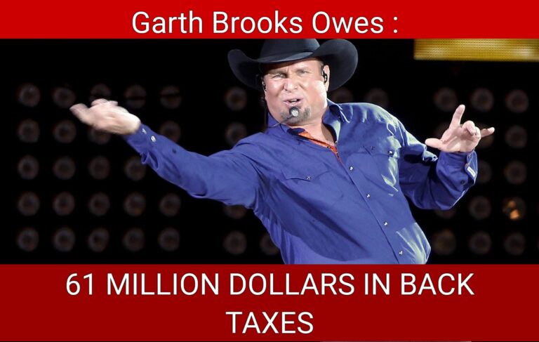 Garth Brooks Owes $61 Million in Back-Taxes