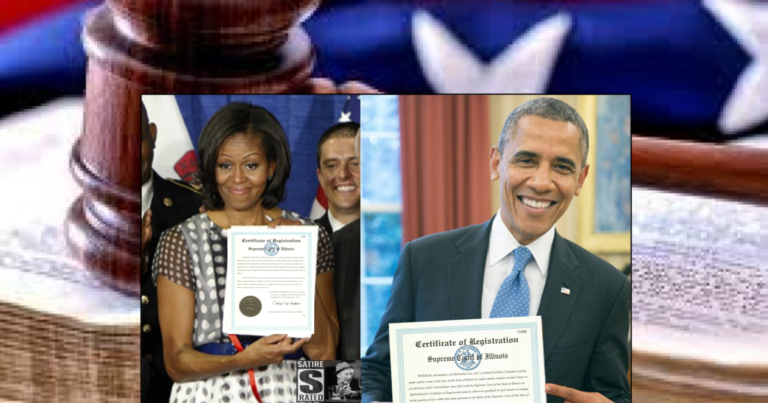 Judge Restores Obama’s Law Licenses