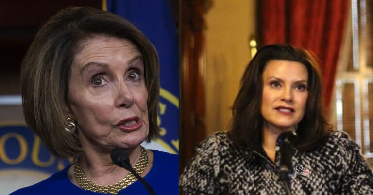 Pelosi and Whitmer Caught Conspiring Conservative ‘Reeducation Camps’