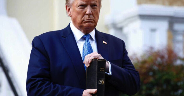 American Religious Leaders Say Trump Is Most Christian President, Ever