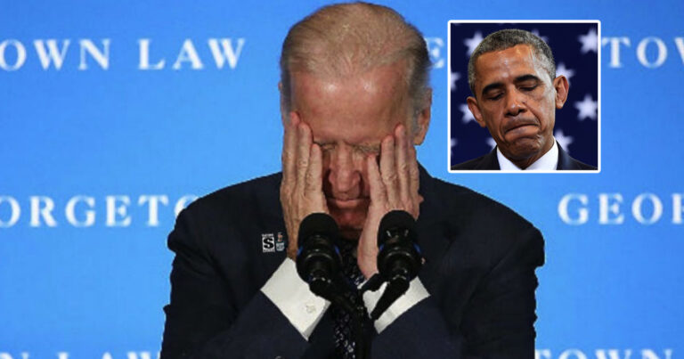 Biden Caught on Hot Mic Trashing Obama