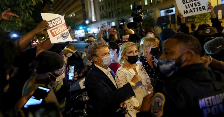 FBI Arrests 7 ‘Protesters’ For Assaulting Rand Paul