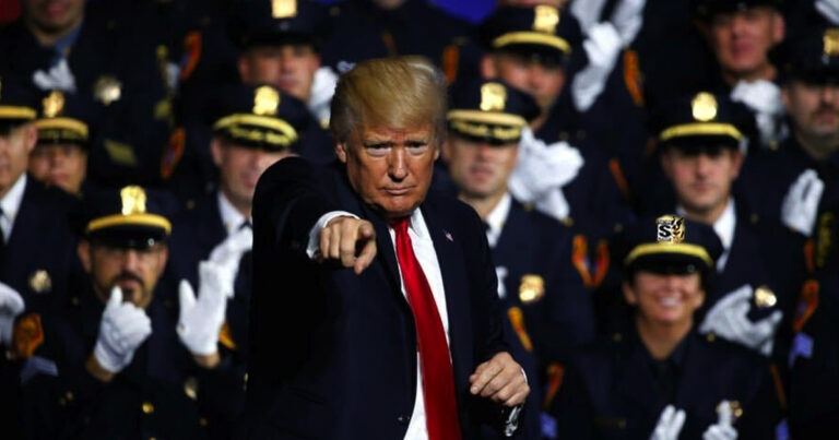 Trump Says, ‘People Who Back The Blue Are The Most Patriotic’