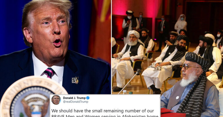 Taliban Endorse Trump After Peace Talks