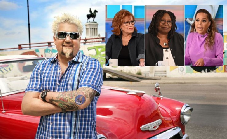 Guy Fieri Refuses to Seat Members of “The View” in His Restaurant: “They’re Loud and Divisive”