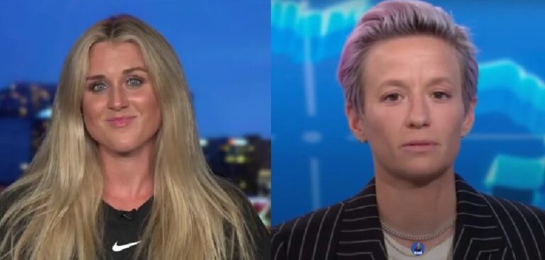 Riley Gaines Calls Megan Rapinoe Out On Live TV: “You’re a Traitor To Your Country”