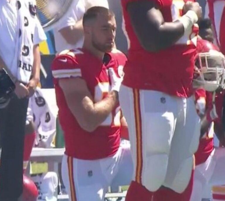 Travis Kelce Promises To Kneel At The Super Bowl