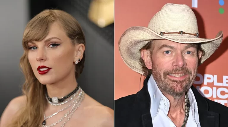 Taylor Swift Dismisses Toby Keith After His Passing.