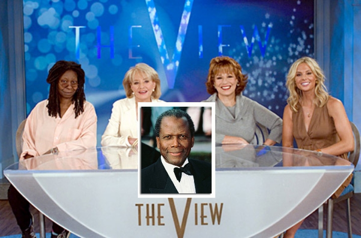 Sidney Poitier : “I Was Too Black for The View”